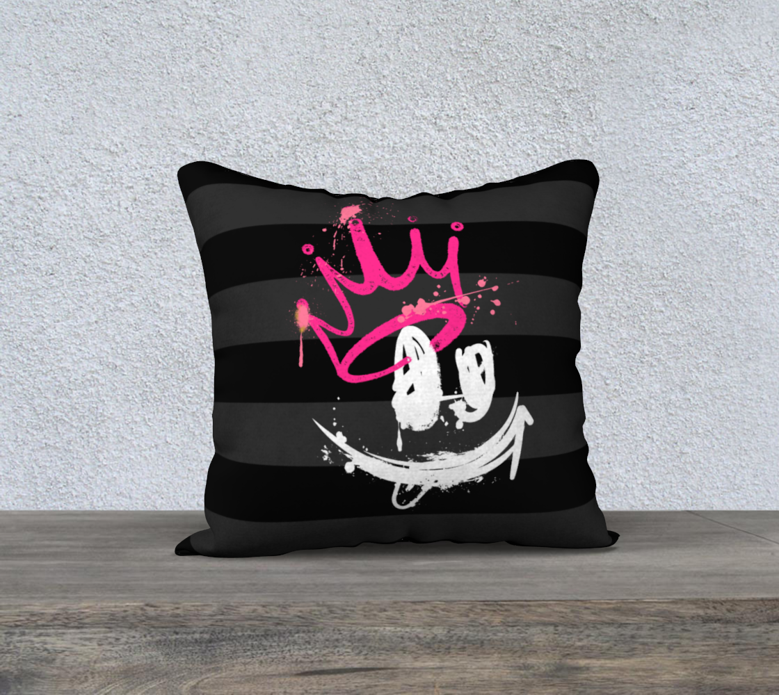 Pink Crown - Black