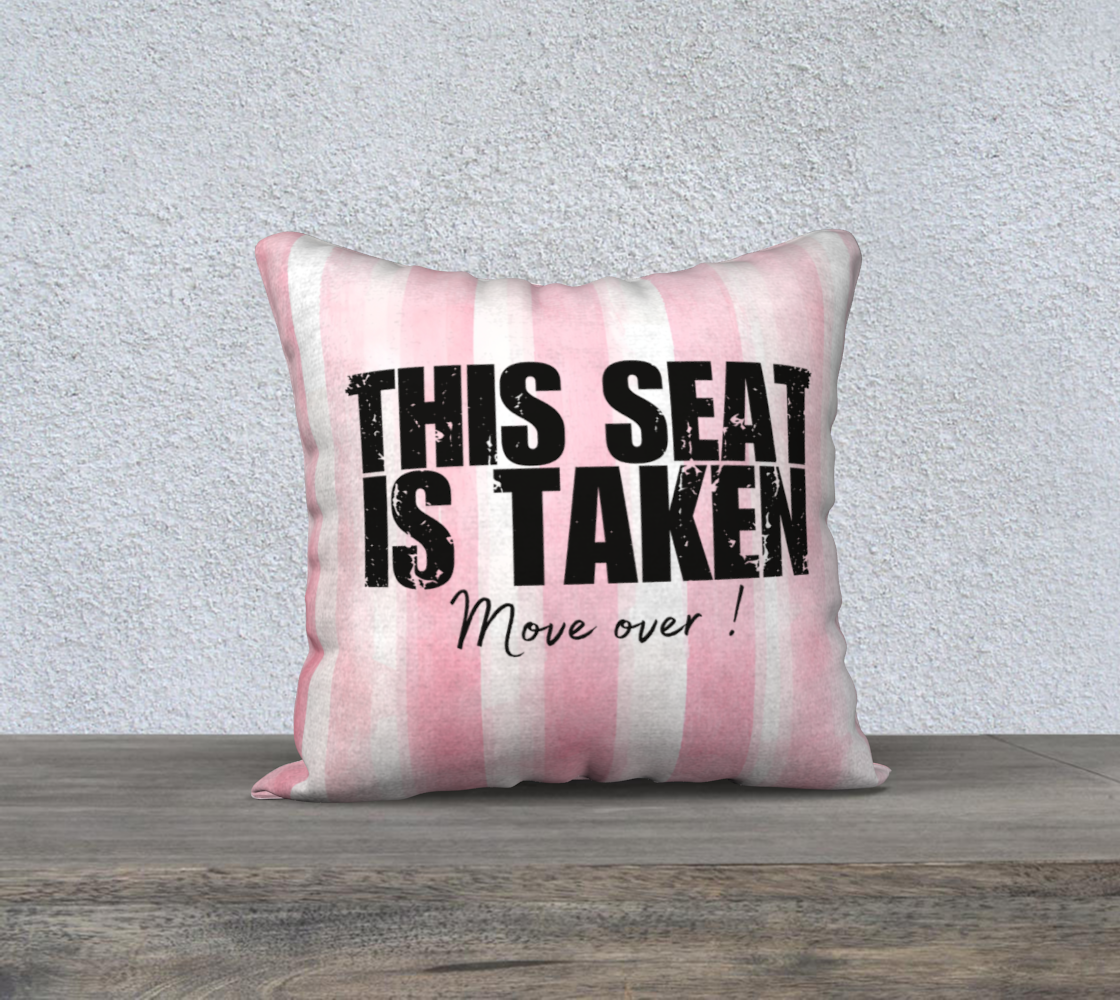 This Seat Is Taken - Pink