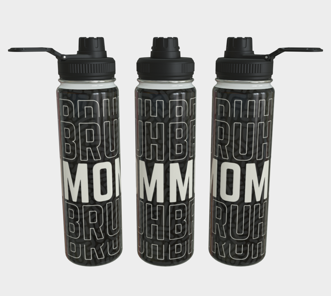 Mom Bruh - Black